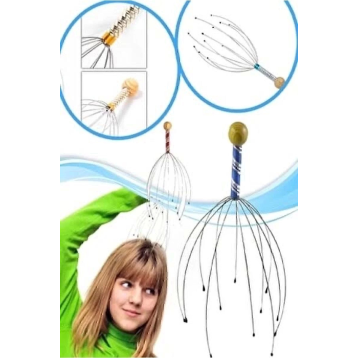 Rahatlatıcı Kafa Masaj Aleti – Saç Deriniz İçin Ferahlatıcı Dokunuş (1 Adet) ( Lisinya )