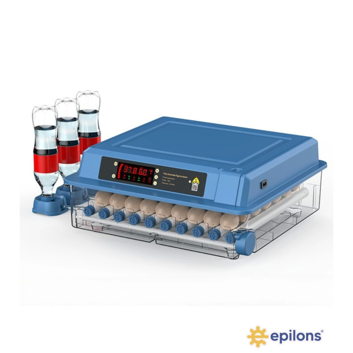 60 Yumurta Kapasiteli Tam Otomatik Kuluçka Makinesi - Civciv, Kaz, Hindi ve Ördek Yetiştiriciliği Epo-W60 ( Lisinya )