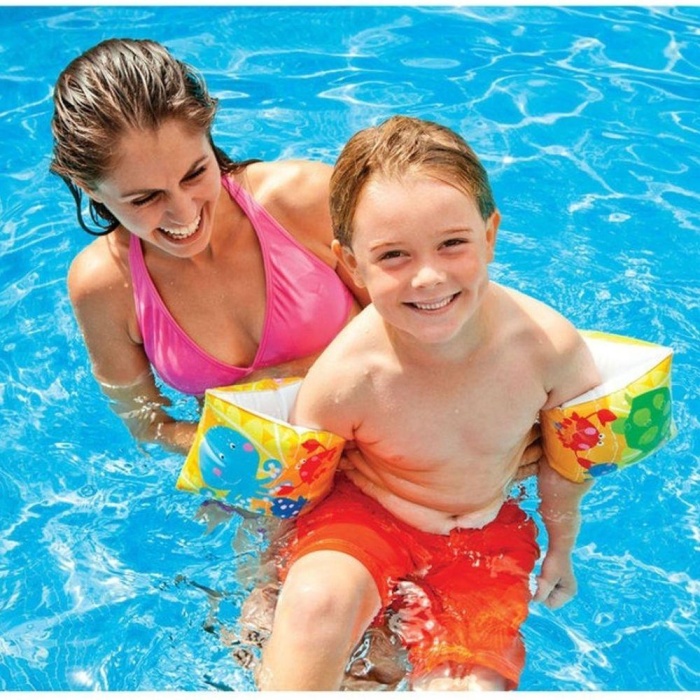 İntex Tropikal Desenli Kolluk 23x15 Cm - 58652 (Lisinya)