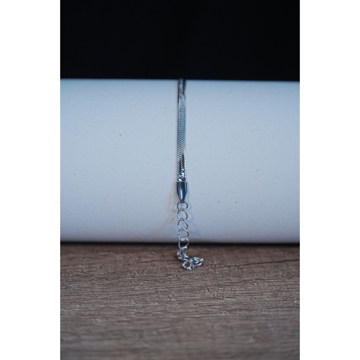 İtalyan Tasarım Çelik Çift Bileklik  Unisex Altın Gümüş Renk, Kararmaz 2 Adet