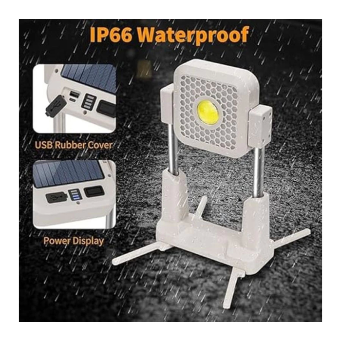 Katlanabilir Kamp Lambası Çok İşlevli Ultra Güçlü 4 Modlu Aydınlatma ( Lisinya )