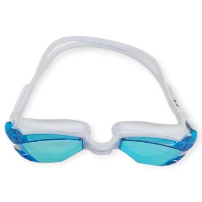 Aynalı Yüzücü Gözlüğü Silikon MAVİ - 1765 (Lisinya)