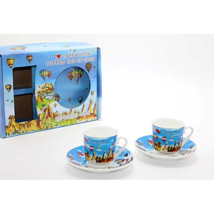 Yöresel İkili Fincan Seti Alk1567 - Lisinya