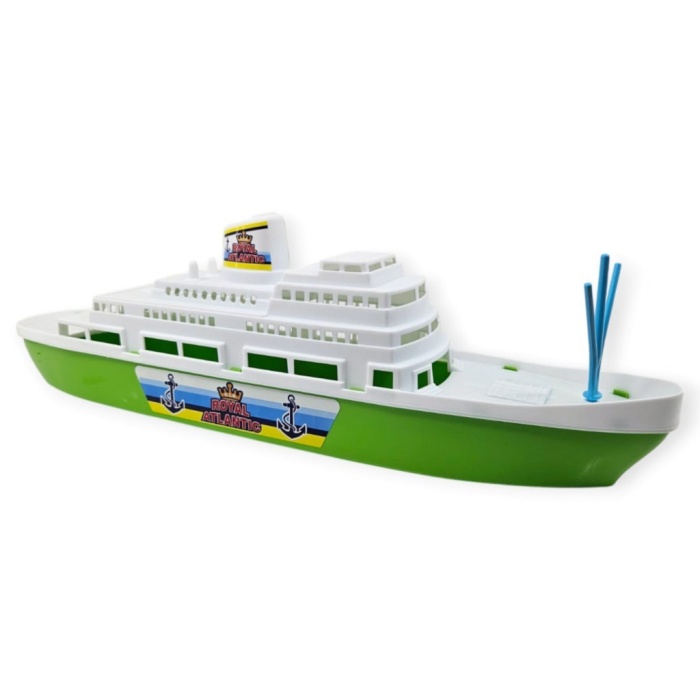 Transatlantik Yolcu Gemisi 45 cm - Yeşil (Lisinya)