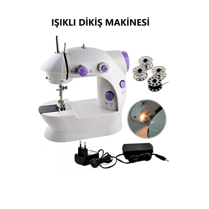 Mini Ev Dikiş Makinesi Pedallı Sewıng Machine ( Lisinya )