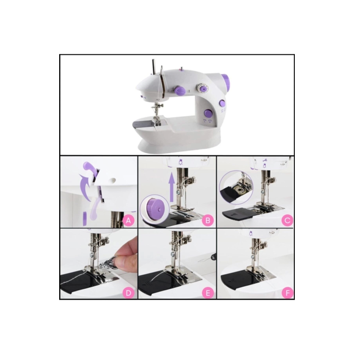 Mini Ev Dikiş Makinesi Pedallı Sewıng Machine ( Lisinya )