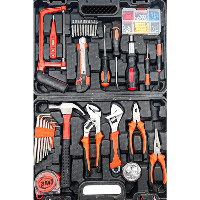 105 Parça Özel Alışım Çelik Professıonel Alet Takım Seti Avadanlık Pense Set. ( Lisinya )