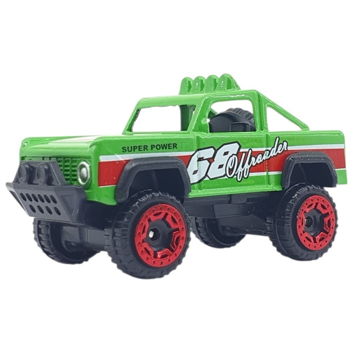 3lü Araba Off-Road Seti - Die Cast - DS045 (Lisinya)