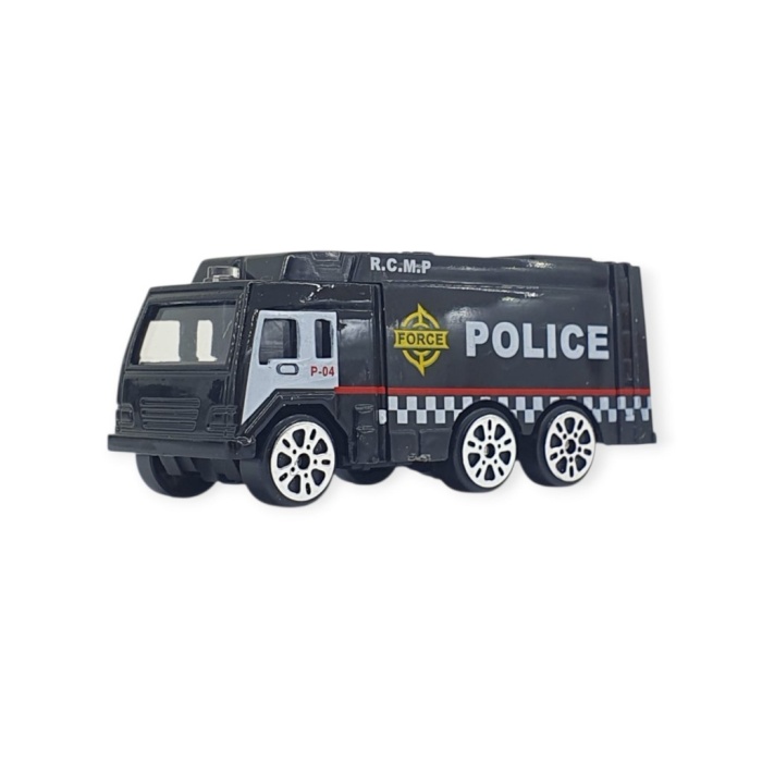 3lü İş Makinaları Road Seti - Die Cast - DS044 - Polis  (Lisinya)