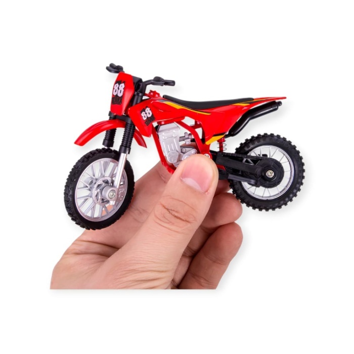 1:18 Ölçekli Model Motosiklet - DS928 - Kırmızı (Lisinya)