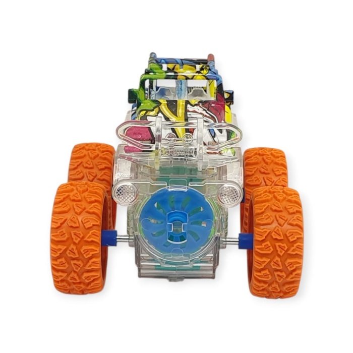 Sürtmeli Işıklı Off-Road Aracı  - 7310 - Turuncu (Lisinya)