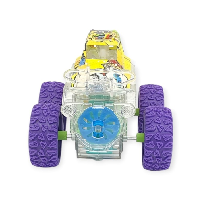 Sürtmeli Işıklı Off-Road Aracı  - 7310 - Mor (Lisinya)