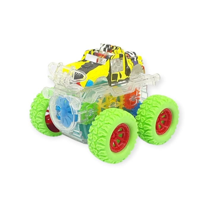 Sürtmeli Işıklı Off-Road Aracı  - 7310 - Yeşil (Lisinya)