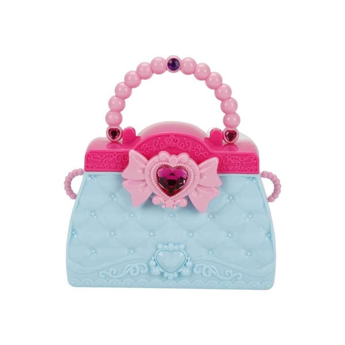 Aksesuarlı Makyaj Çantası  - BJ1350 -Mavi (Lisinya)