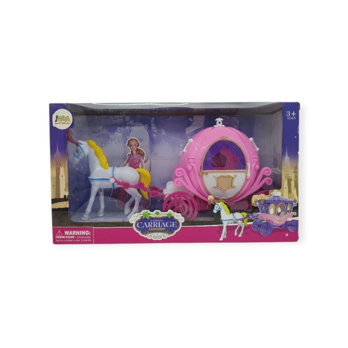 Faytonlu At Arabası Seti - SS099-A (Lisinya)