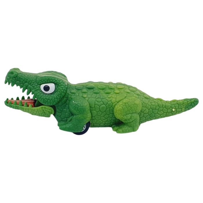 Sürtmeli Sürüngen Hayvanlar 2li - Timsah & İguana (Lisinya)