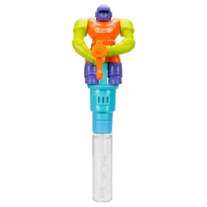 Robot Figürlü Su Oyunu - Baloncuk Oyunu - 625P - Mor Kasklı (Lisinya)