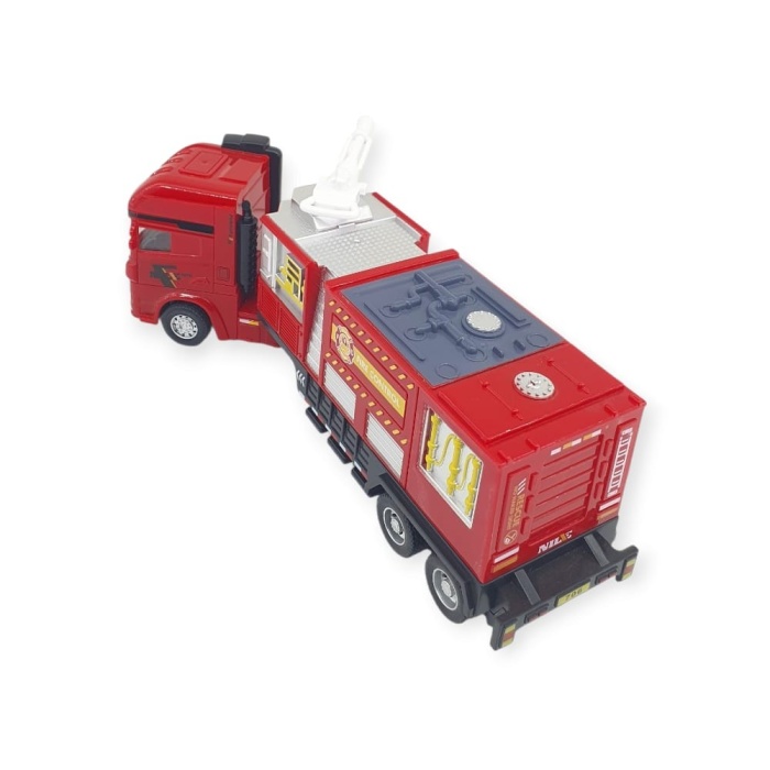 Metal İtfaiye Arabası - Arazöz 26cm - 706-45 (Lisinya)