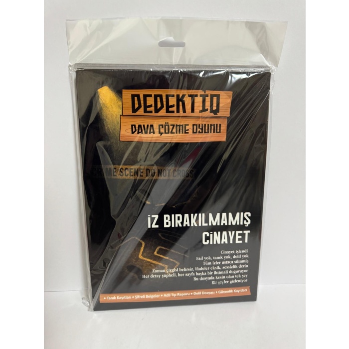Dedektif Dava Çözme Oyunu  İz Bırakılmış Cinayet