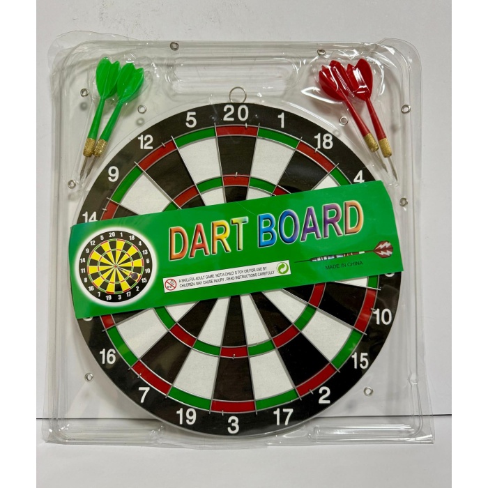 DART BOARD SETİ 4 DART OKLU KLASİK DART OYUNU