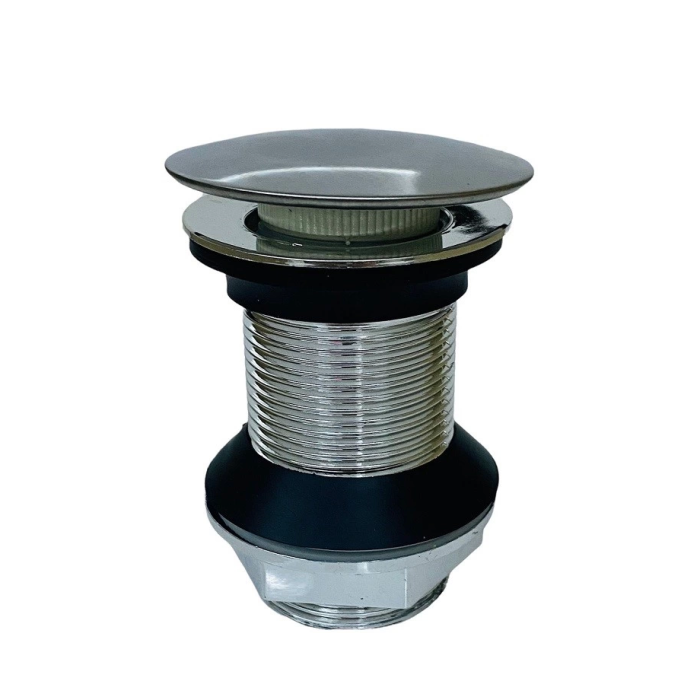 Pop Up Krom Kaplama Bas Aç Lavabo Sifonu Gideri ( Lisinya )