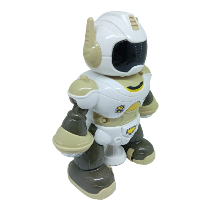 Işıklı Sesli Yerde Gezen Robot - 6678-5 (Lisinya)