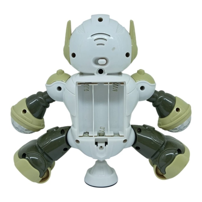 Işıklı Sesli Yerde Gezen Robot - 6678-5 (Lisinya)