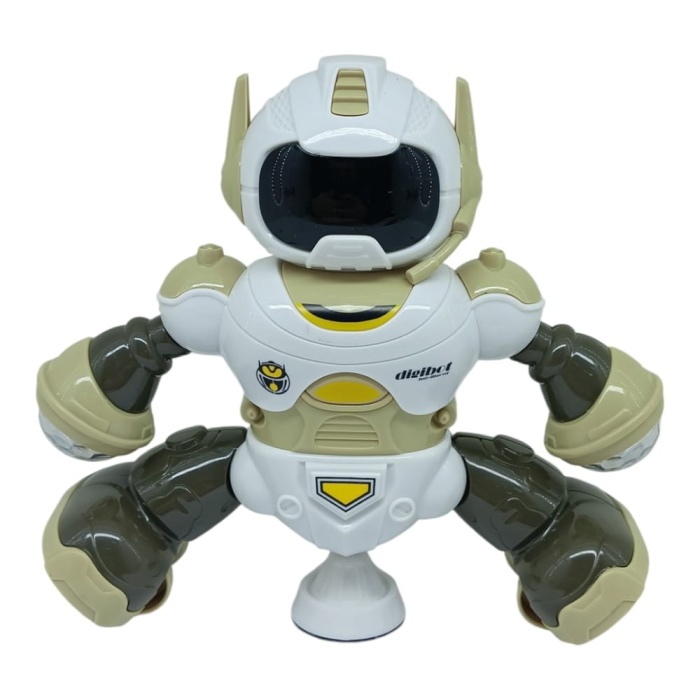 Işıklı Sesli Yerde Gezen Robot - 6678-5 (Lisinya)