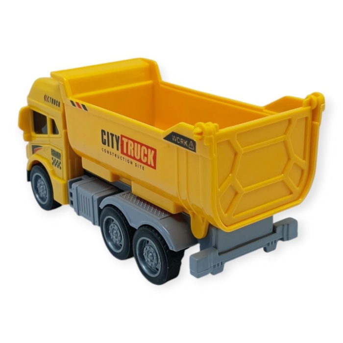 İş Makinaları Serisi - Sürtmeli Kamyon 12 cm  - 3624 (Lisinya)