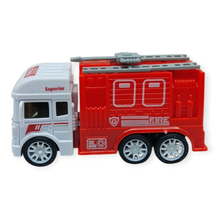 İş Makinaları Serisi - Sürtmeli İtfaiye Aracı 12 cm  - Panzer (Lisinya)