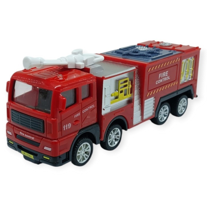 İş Makinaları Serisi - Sürtmeli İtfaiye Aracı 16 cm  - Panzer (Lisinya)