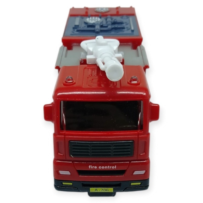 İş Makinaları Serisi - Sürtmeli İtfaiye Aracı 16 cm  - Panzer (Lisinya)