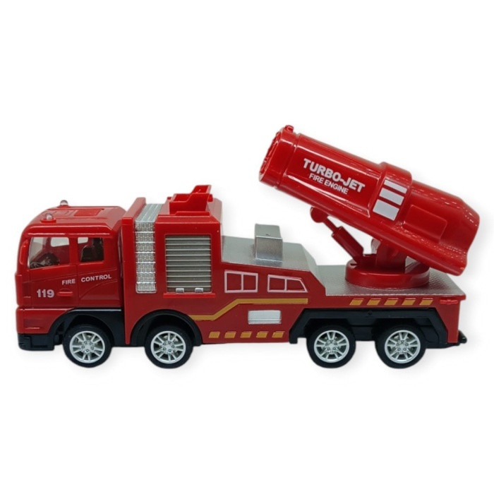 İş Makinaları Serisi - Sürtmeli İtfaiye Aracı 16 cm  - Turbo Jet (Lisinya)