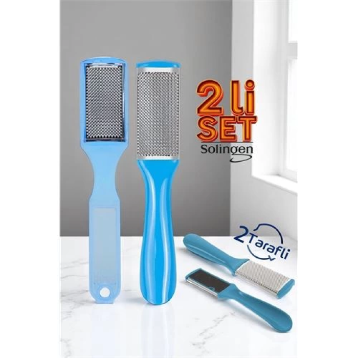 Modacar Topuk Törpüsü - Topuk Rendesi 2 li Set 2 Yüzeyli Solingen Professional ( Lisinya )