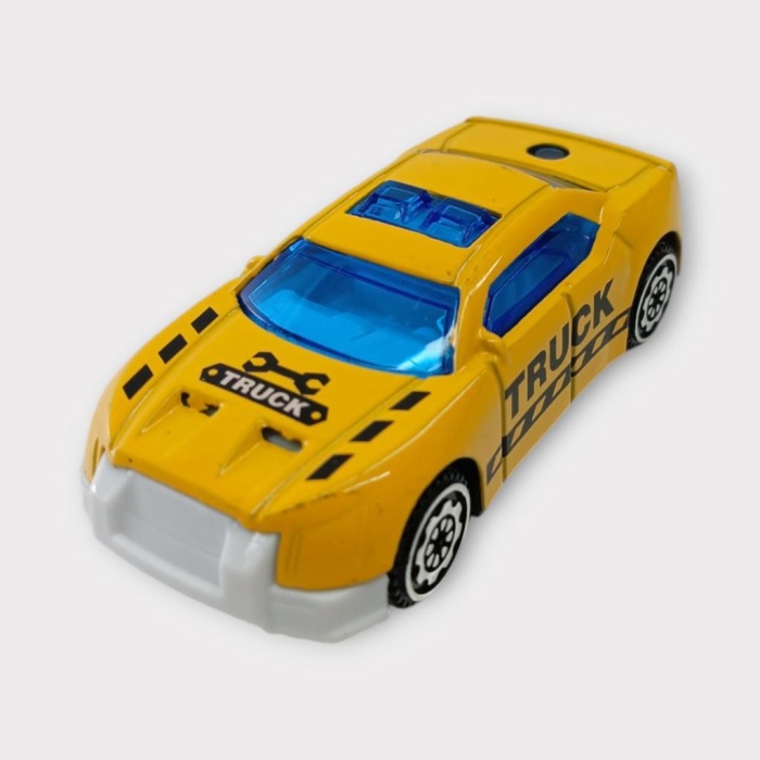 Küçük Metal İnşaat Araçları 7 cm - Araba (Lisinya)