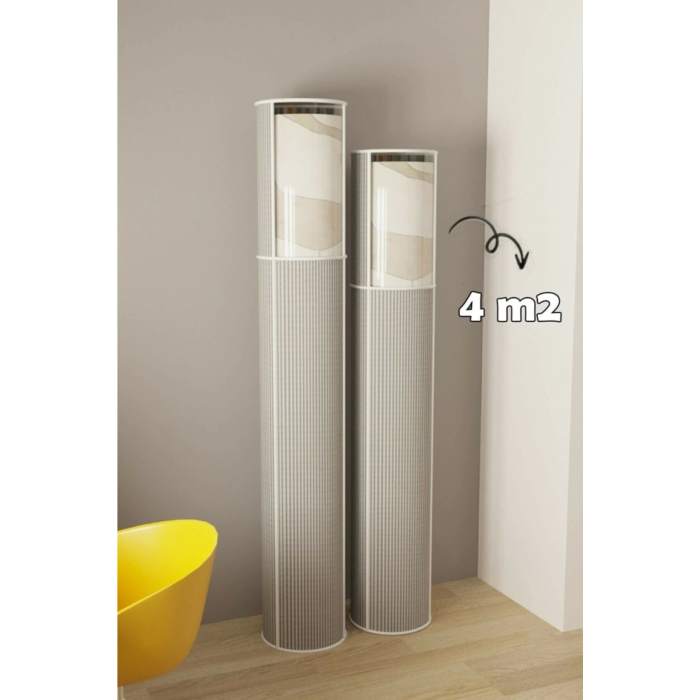 6’lı Hava Geçiren Kapasiteli, Toz ve Nem Koruyucu PVC Pencereli Halı Kılıfı Hurcu – 4 m² ( Lisinya )