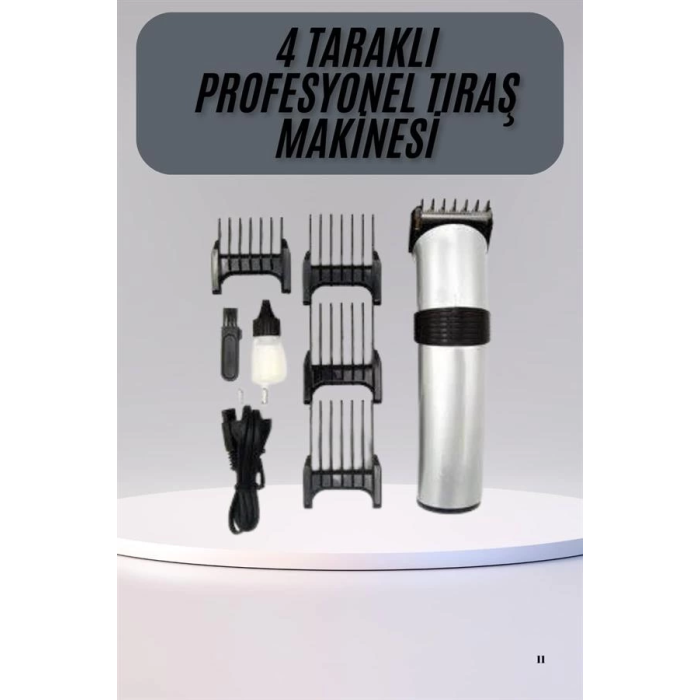 Hassas Ciltlere Özel Saç Sakal ve Vücut Kuaför Tipi Şarjlı Tıraş Makinesi ( Lisinya )