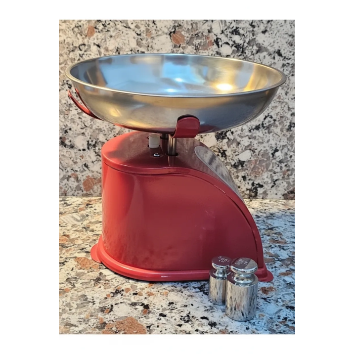 5 Kg Retro Nostalji Mutfak Tartısı Analog Terazi ( Lisinya )