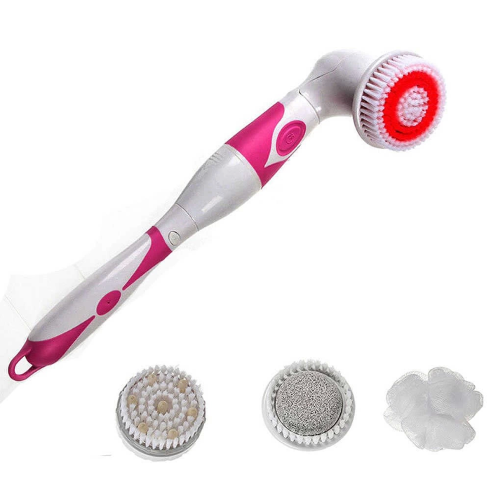 Pratik Bath Vücut Masaj ve Temizleme Duş Fırçası Seti ( Lisinya )