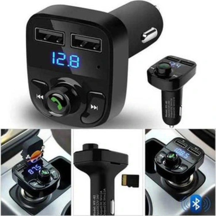 Bluetooth Fm Transmitter Car X8 ( Lisinya )
