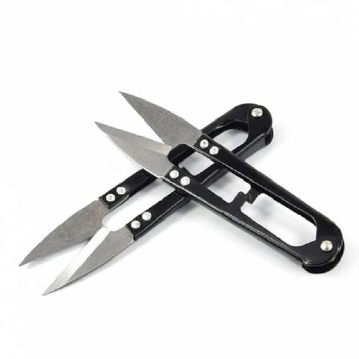 12 Adet Metal Balıkçı Makası Yaylı Otomatik Sistem Ağ Makası ( Lisinya )