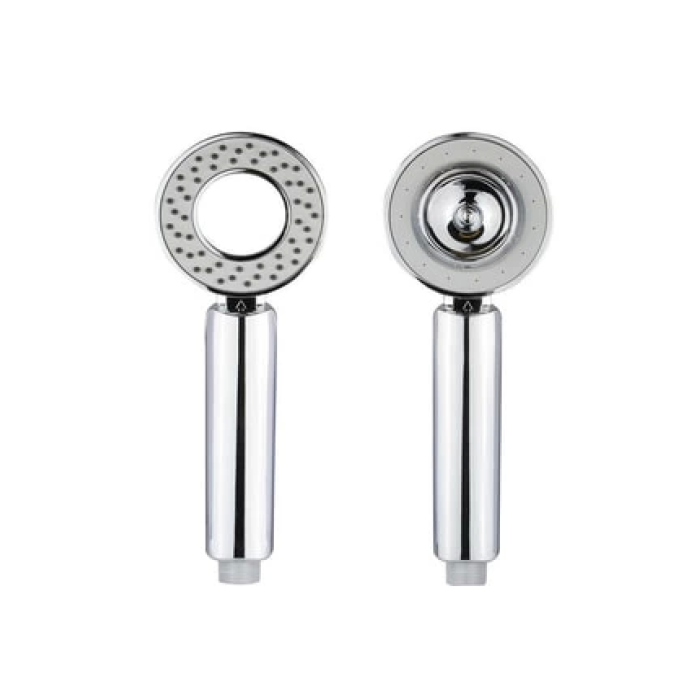 Çift Taraflı Yüksek Basınçlı Su Akıtan Şampuan Hazneli Tasarruflu Duş Başlığı ( Lisinya )