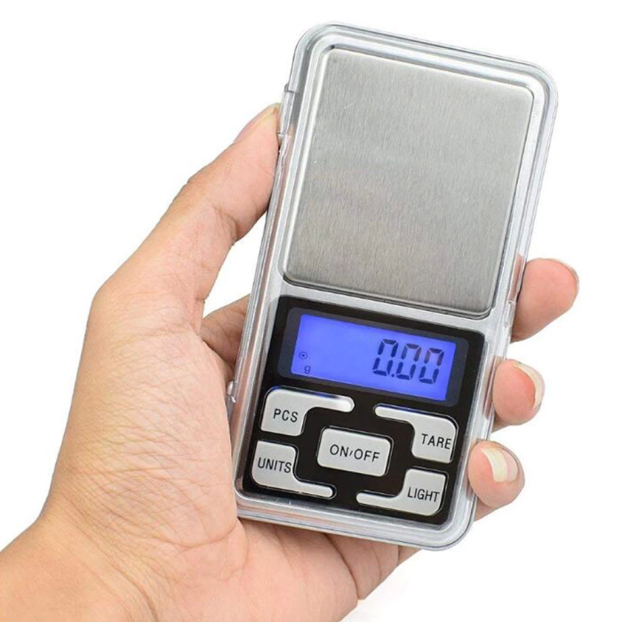 Crown Dijital Göstergeli Hassas Elektronik Kuyumcu Cep Terazisi (500 Gr-0.01) ( Lisinya )