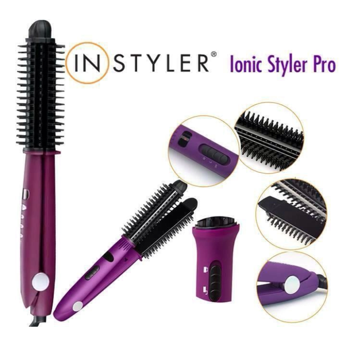 Instyler Ionic Styler - İyonik Şekillendirici Saç Kıvrımlaştırıcı ve Düzleştirici Tarak ( Lisinya )