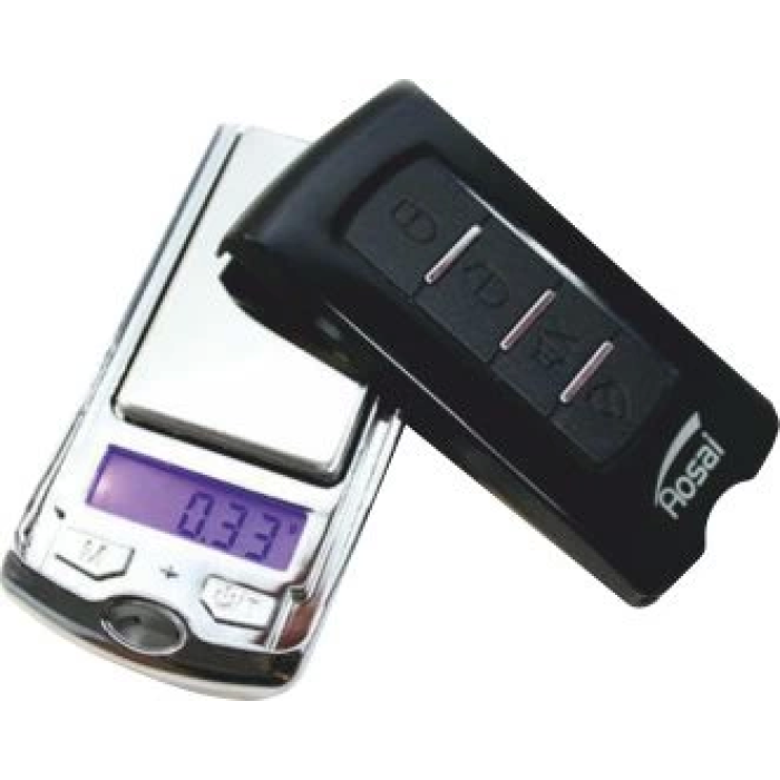 Diamond Dijital Ekran Araba Anahtarlığı Şeklinde Mini Hassas Cep Terazi (200 Gr-0.01) ( Lisinya )