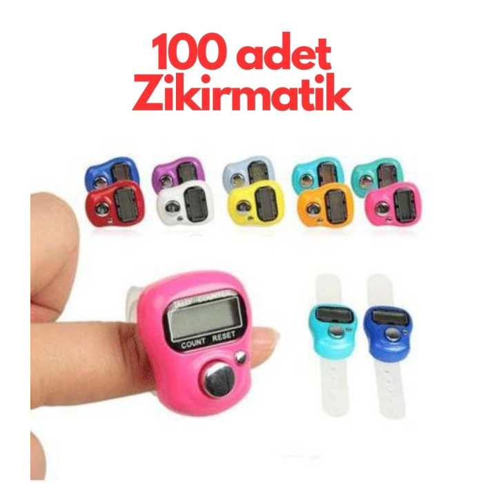 Yüzük Zikir Matik ( 100 Adet ) ( Lisinya )