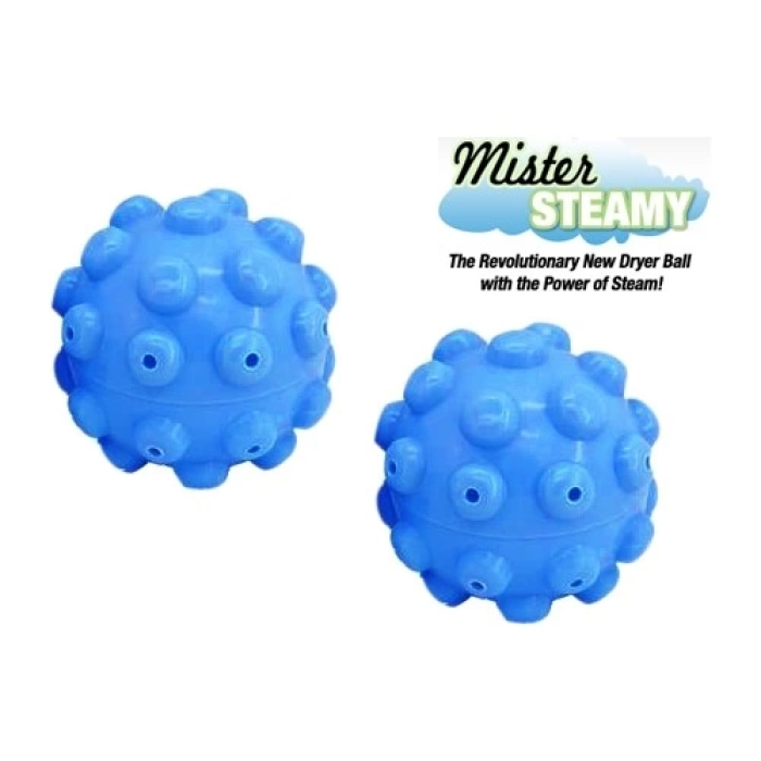 Mister Steamy Buharlı Çamaşır Kurutma ve Ütü Topları (2li) ( Lisinya )