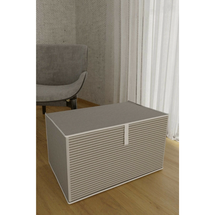 Baza Altı Boy Çok Amaçlı Düzenleyici Kutu Organizer Cırt Cırtlı Hurç 19cm X 40cm X 50cm (1 Adet) ( Lisinya )