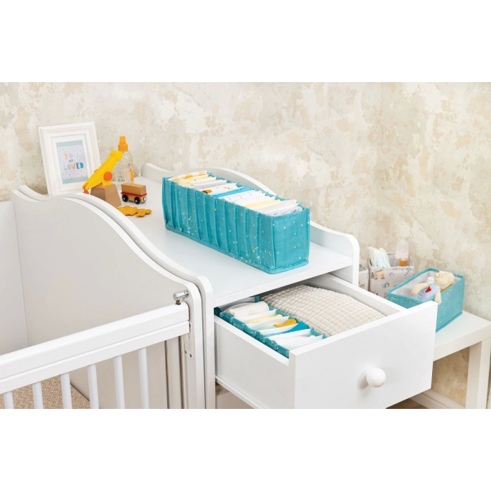 Baby Akordiyon Organizer Çekmece Düzenleyici Small (yeşil) - 04102 ( Lisinya )