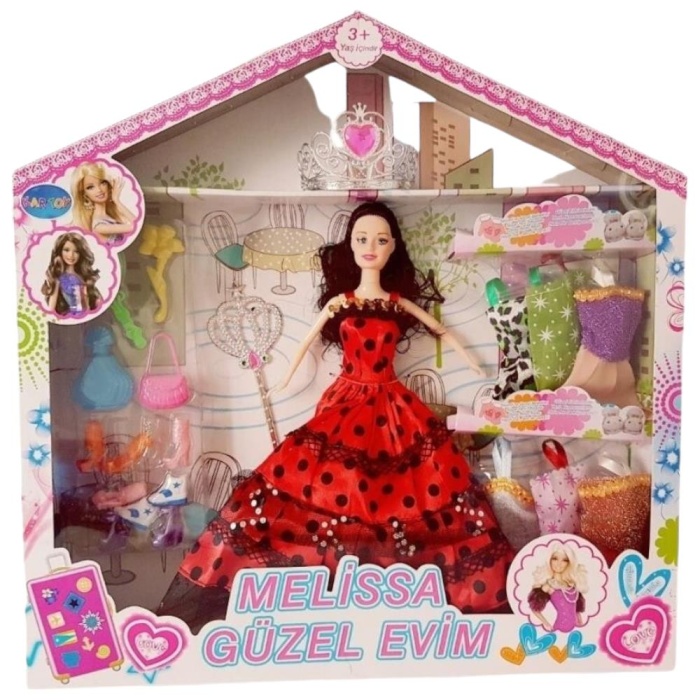 Bebek Yedek Elbiseli Ve Aksesuarlı - 1115-21 (Lisinya)